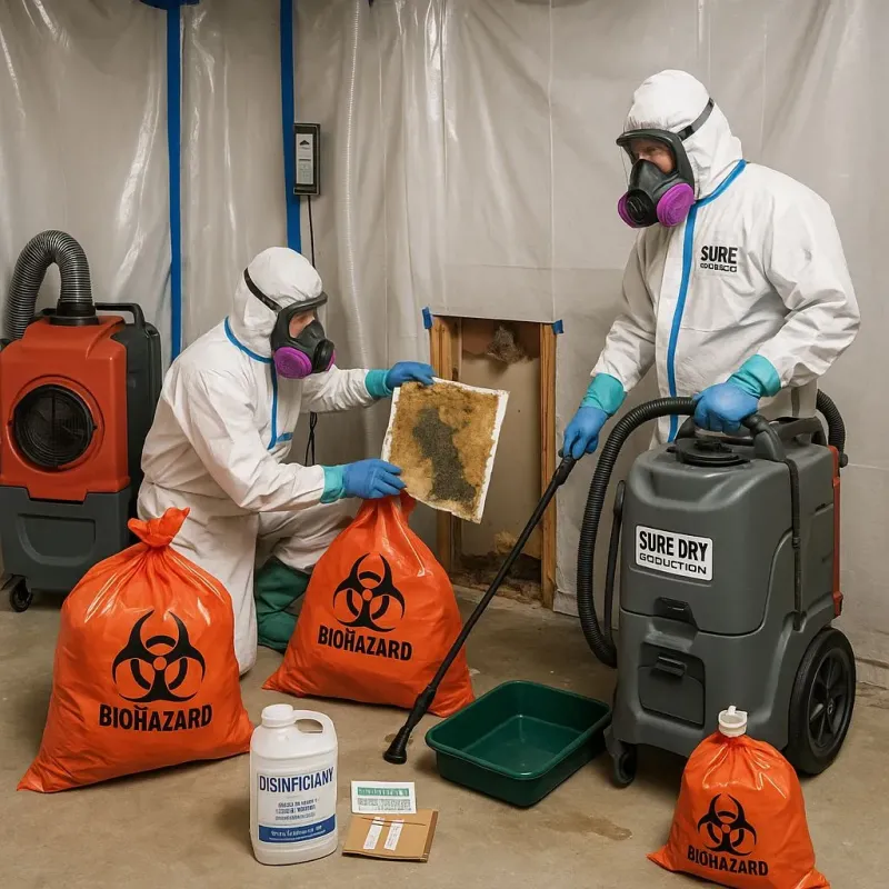 Contaminated Water Handling Protocols process in Rothschild, WI