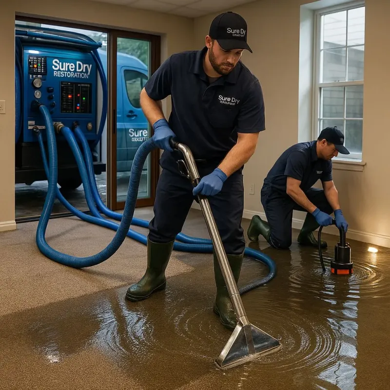 Water Extraction and Removal process in Rothschild, WI